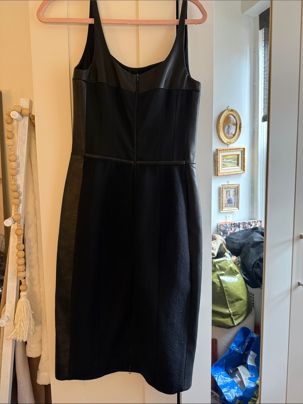 Narciso Rodriguez Black Sleeveless Midi Sheath Dress - Picture 11 of 15